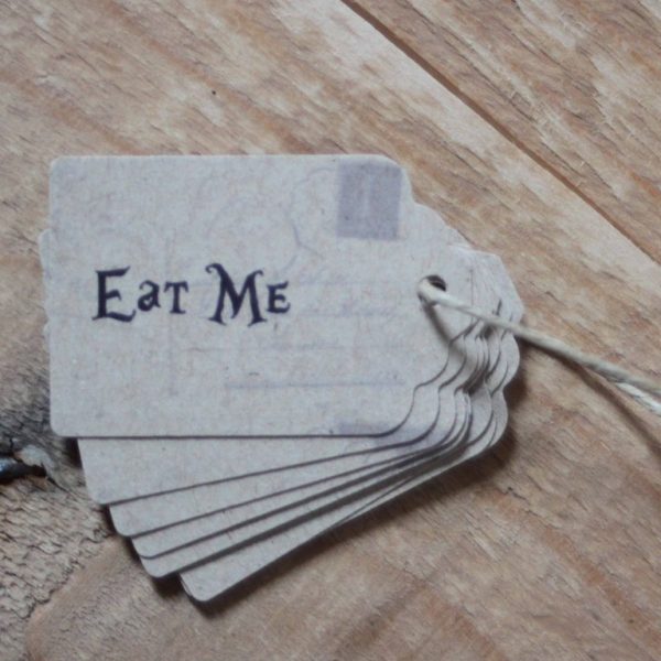 Etiquette  DRINK / EAT ME Alice au pays des merveilles – Image 3