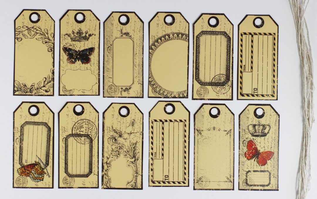 Etiquettes - SHABBY VINTAGE - – Image 3