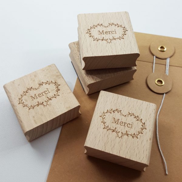 Tampon - Merci couronne – Image 3