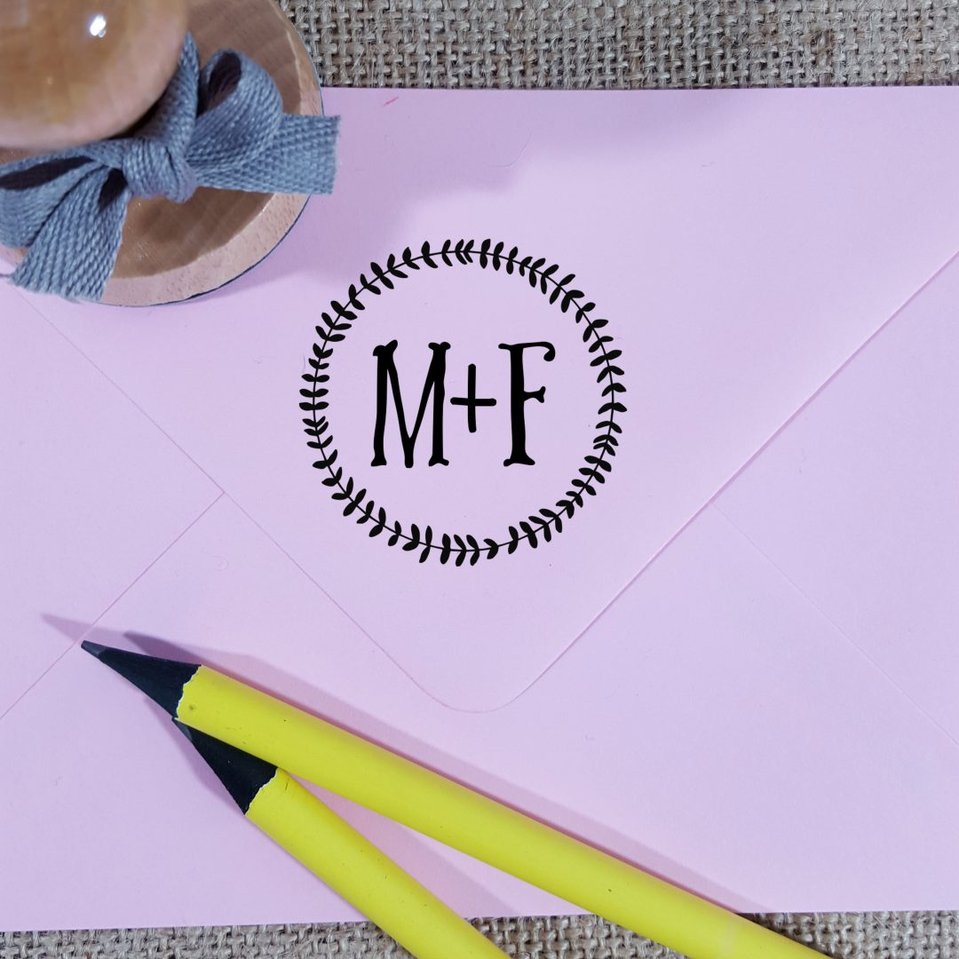 Tampon - Couronne feuille – Image 4