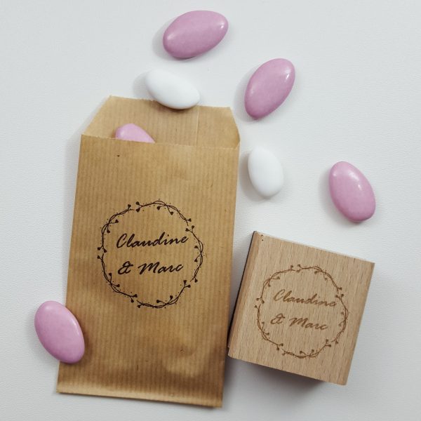 Tampon - Couronne de cœurs – Image 2