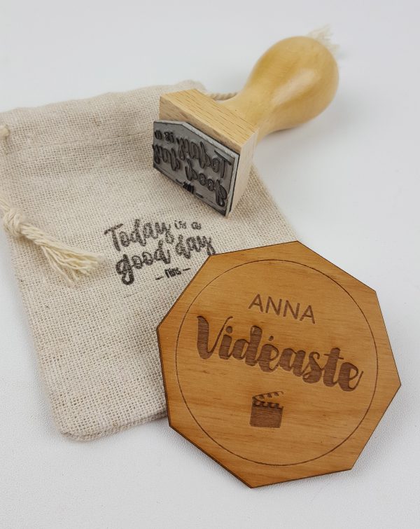 Badges mariage - TEMOINS POLYGONES sur mesure – Image 3