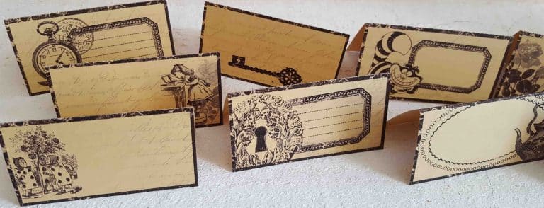 Marque-place - ALICE AU PAYS DES MERVEILLES - – Image 3