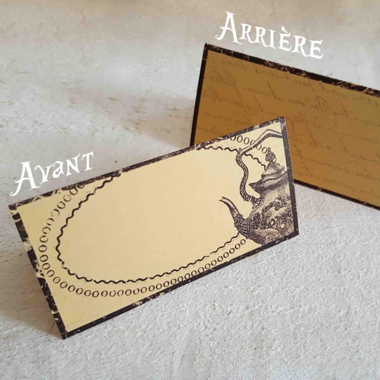 Marque-place - ALICE AU PAYS DES MERVEILLES - – Image 2