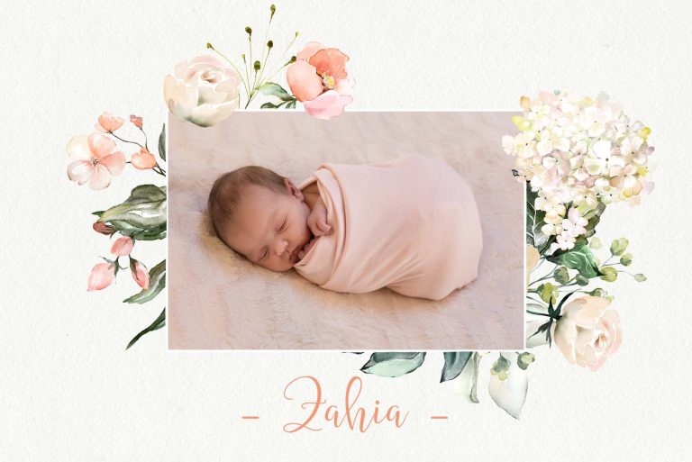 Faire-part naissance - Zahia - – Image 2